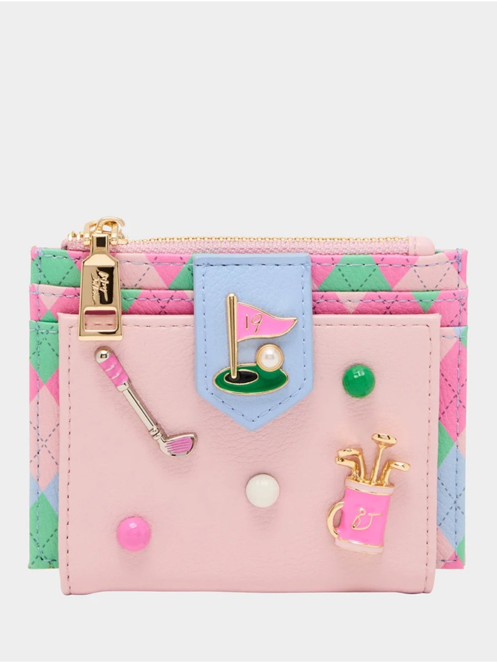 Betsey Johnson 19th Hole Wallet Pink Multi